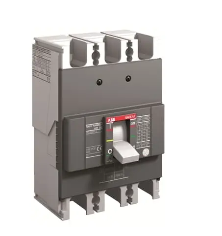 BREAKER SUPERFICIAL INDUSTRIAL DE 3 X 125 AMP A2A TMF 125-1250 A 240V CAJA MOLDEADA COD. 1SDA069789R1 REF. 113000000000024 MARCA ABB / GENERAL ELECTRIC