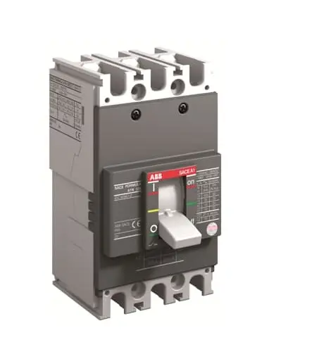 BREAKER SUPERFICIAL INDUSTRIAL DE 3 X 100 AMP A1A TMF 100-1000 A 240V CAJA MOLDEADA COD. 1SDA069752R1 MARCA ABB 