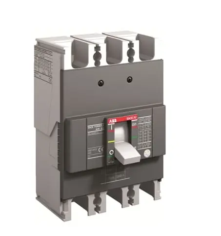 BREAKER SUPERFICIAL INDUSTRIAL DE 3 X 160 AMP A2C TMF 160-1600 A 260V CAJA MOLDEADA COD. 1SDA066776R1 REF. 113000000000043 MARCA ABB / GENERAL ELECTRIC
