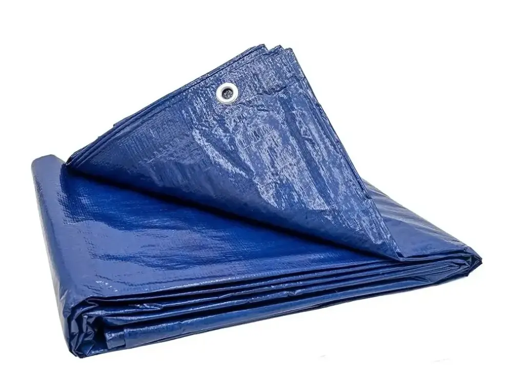 ENCERADO / TOLDO CONSTRUCCION DE 12 X 8 MTS DE POLIETILENO C/ OJALES METALICOS CADA 1 MT. COLOR AZUL COD. 401614 REF. 14007 MARCA NUSAC