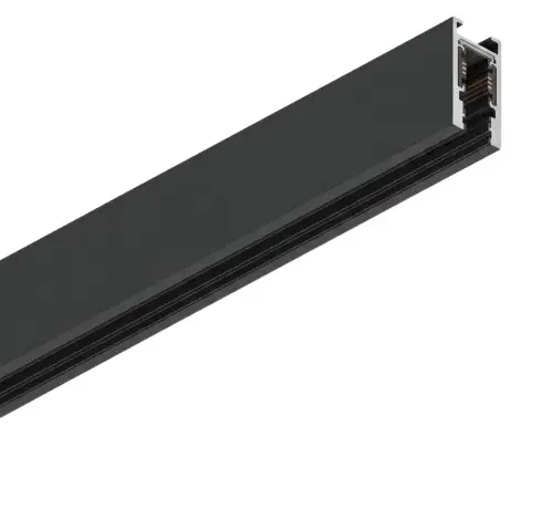 RIEL TRACK LIGHT MAGNETICO SUPERFICIAL 2 MT  COLOR NEGRO 24 V SLIMLESS ULTRADELGADO REF. MS34 MARCA ILUMINAK 