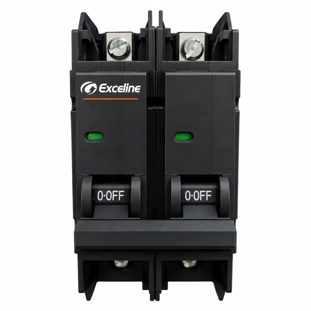 BREAKER SUPERFICIAL 2 X 100 A REF. GQC-100A-2 COD. 009855 MARCA EXCELINE