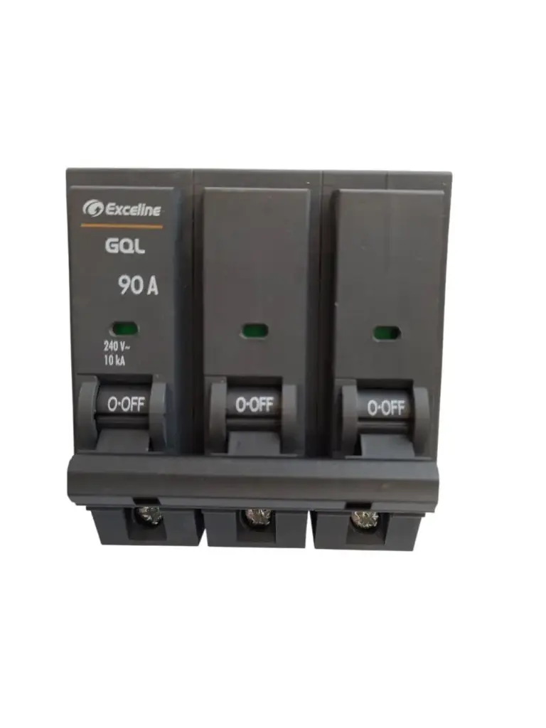 BREAKER PARA EMPOTRAR 3 X 90 A REF. GQL-90A-3 / 009725 MARCA EXCELINE