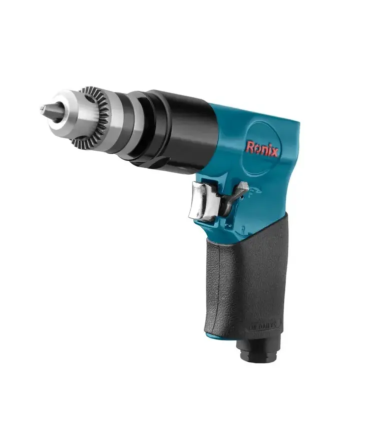 TALADRO NEUMATICO REVERSIBLE DE 3.8" 10MM 10 Nm 1800 RPM 90 PSI MOD. RH-1401 REF. 222841 MARCA RONIX