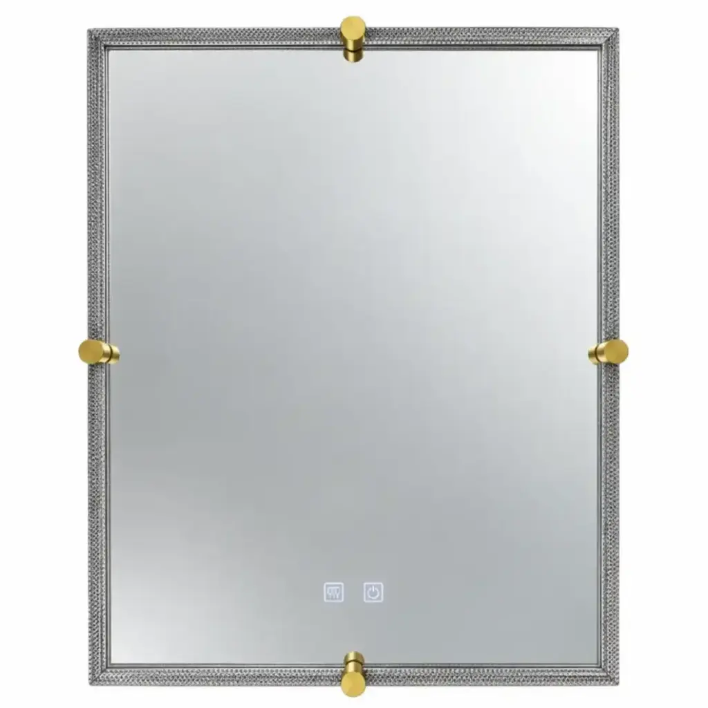 ESPEJO LED DE BAÑO VERTICAL 60 X 80 CM 3CCT SENSOR TOUCH ANTIEMPAÑANTE MARCO ACRILICO COD. JZ-5207 REF. 13-0100 MARCA ZAXON