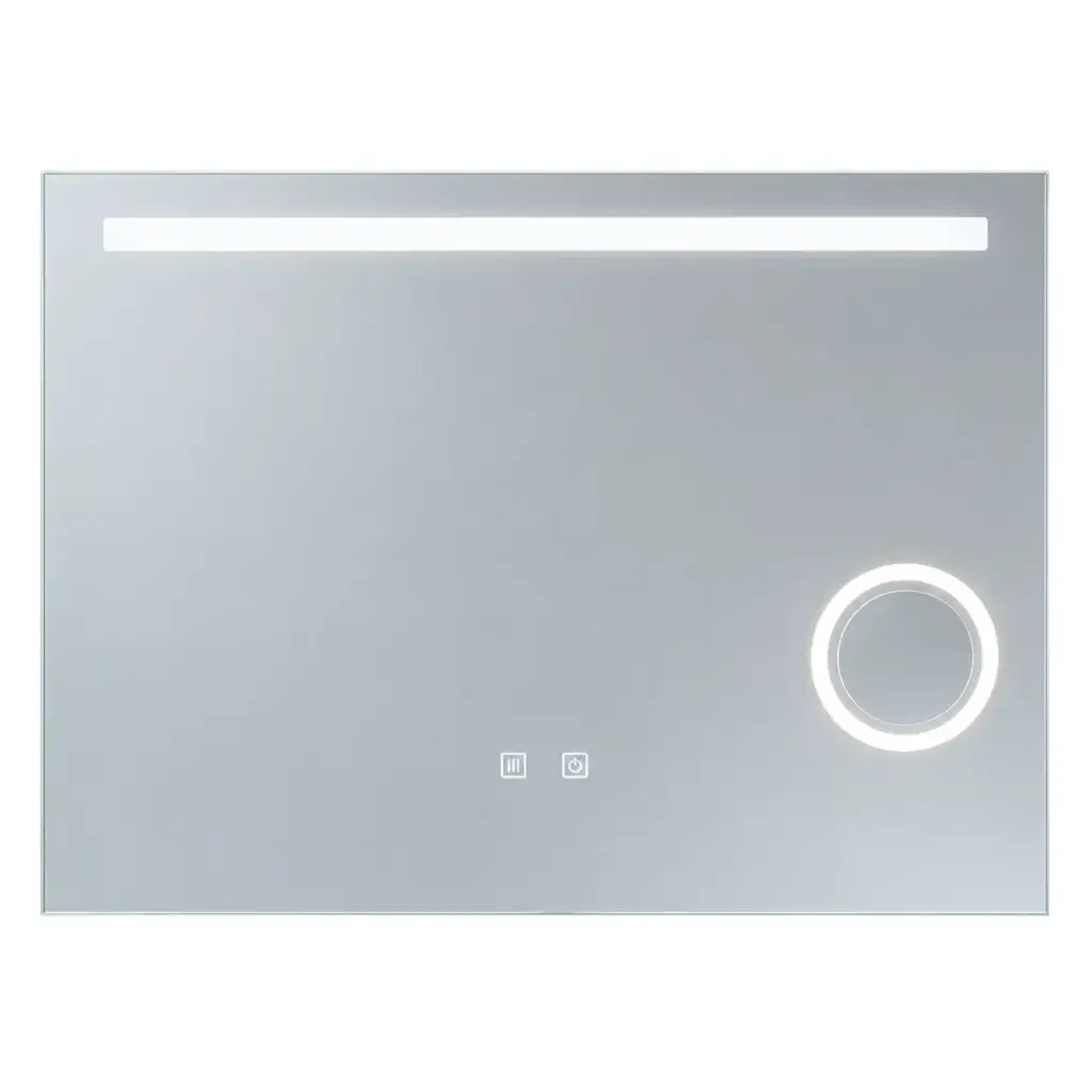ESPEJO LED DE BAÑO RECTANGULAR 60 X 80 X 3 CM 3CCT SENSOR TOUCH ANTIEMPAÑANTE COD. JZ-5246 REF. 13-0127 MARCA ZAXON