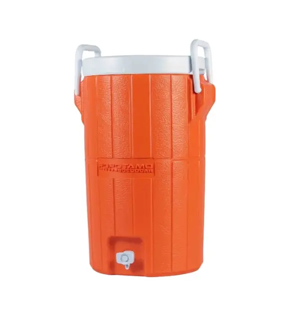 TERMO POPOTAMO PARA AGUA DE 22 LTS 53 CM X 35 CM C/ NARANJA REF PTE-TE22 / 06-16-008 DECOCAR