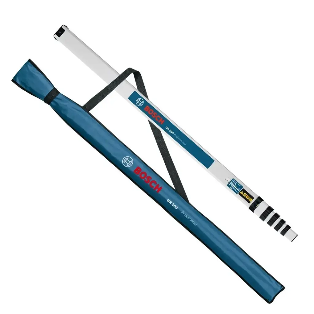 REGLA DE MEDICION TELESCOPICA EXTRAIBLE HASTA 5 MTS MOD. GR 500 EN ALUMINIO C/ BOLSO REF. 0601094600 / 867352 MARCA BOSCH