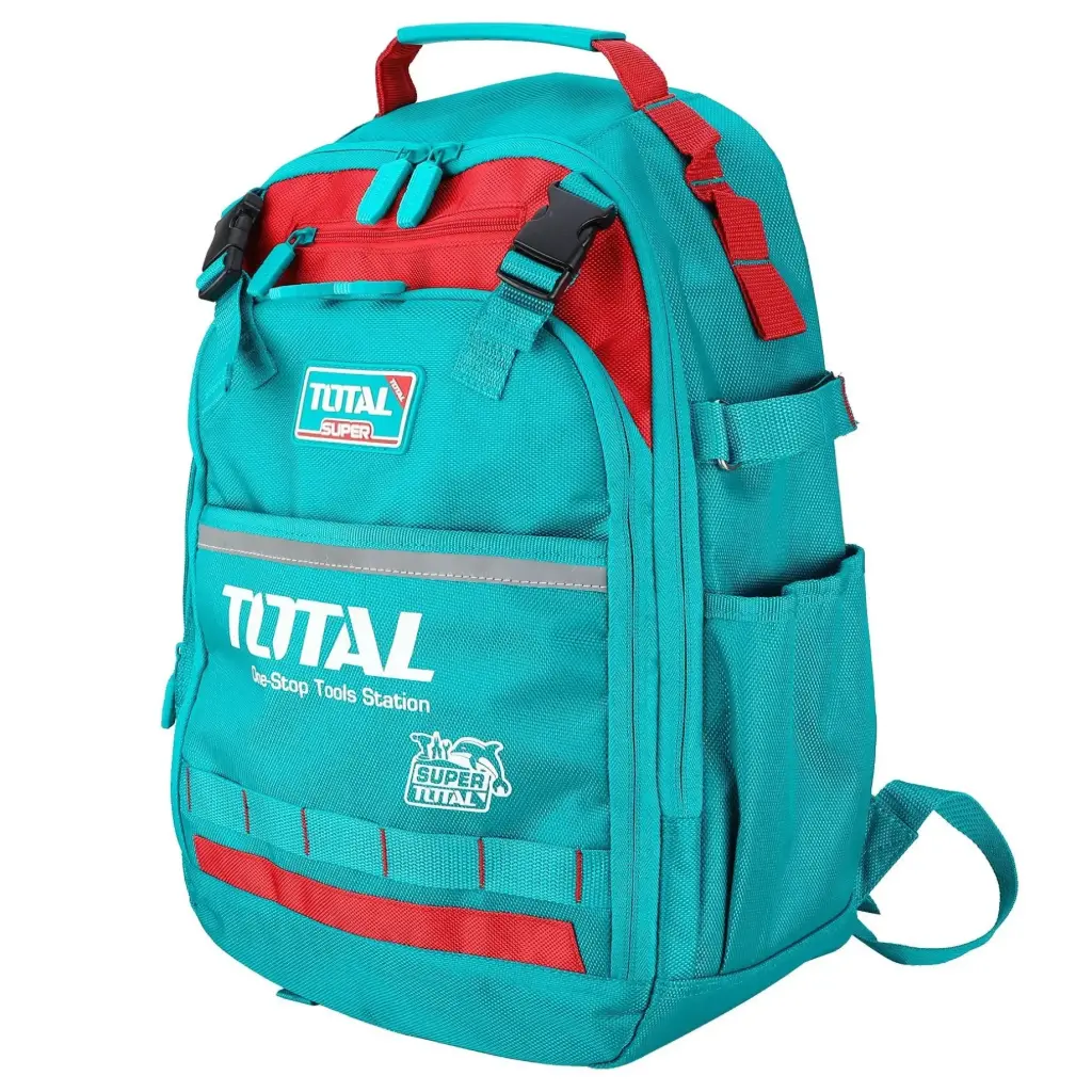 MORRAL / BOLSO PORTA HERRAMIENTAS 15" X 7" X 18" REF. THBP02025 MARCA TOTAL TOOLS