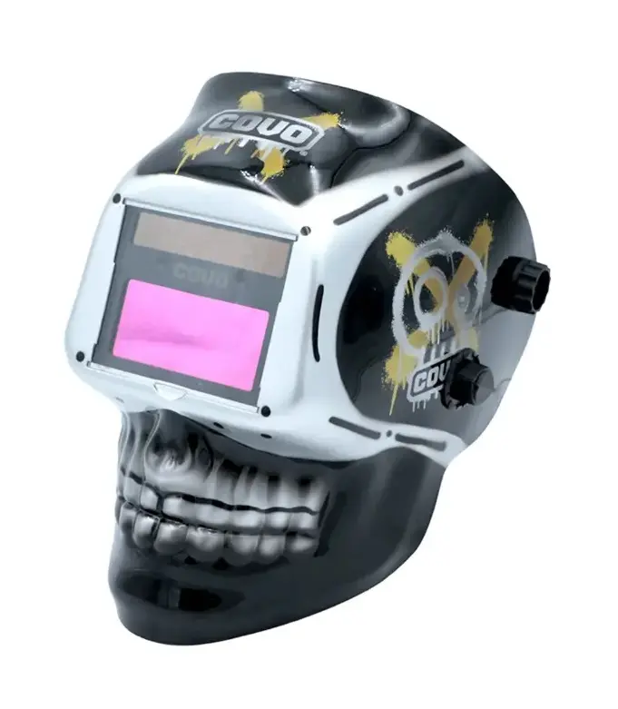 CARETA PROTECTORA PARA SOLDAR ELECTRONICA DN5 C/ SENSORES MODELO ESQUELETO REF. CV-WHM-DN5 / 13622 MARCA COVO