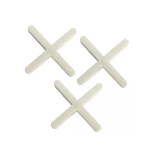 CRUCETAS PARA SISTEMA DE NIVELACION "T" 1.5MM PORC/CERAMICA (BOLSA 100 UND) MARCA GLOBAL CERAMIC