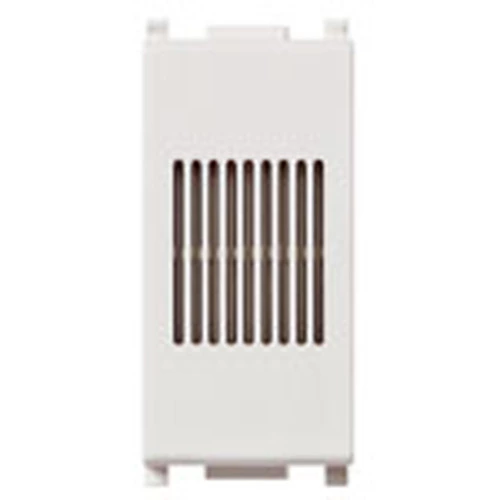 ZUMBADOR TIMBRE 120V 50-60HZ 8 VA BLANCO REF. 14377 SERIE PLANA UP MARCA VIMAR 