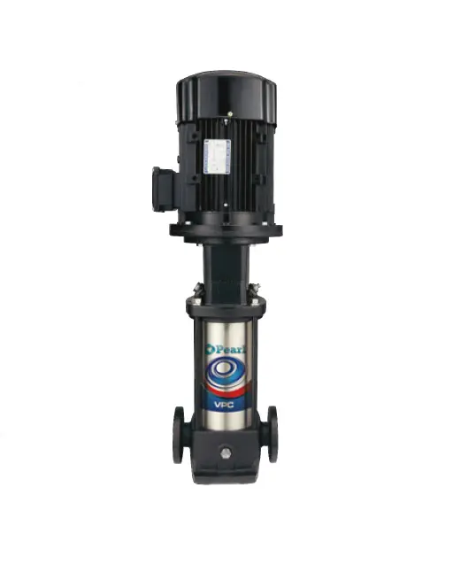 BOMBA MULTIETAPA VERTICAL DE 7.50 HP 1 1/2" x 1 1/2" 220 / 440 V TRIFASICA 260LTS/MIN REF. VPC10-9.75H36E MARCA PEARL