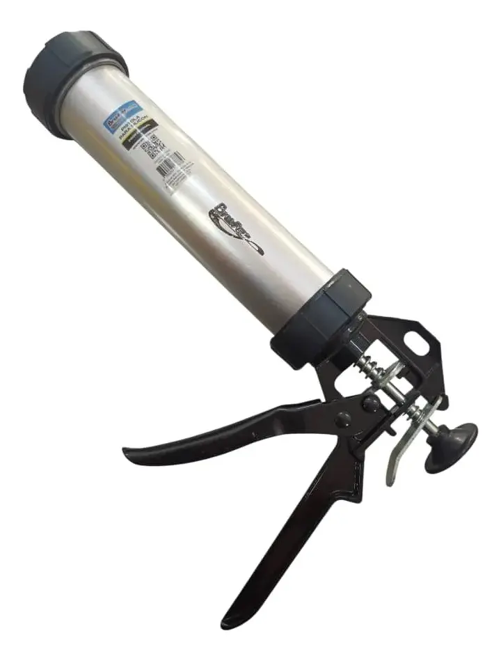 PISTOLA CALAFATEADORA 9" PARA SILICONE DE METAL REF. 208904 MARCA BRUFER
