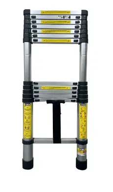 ESCALERA TELESCOPICA DE ALUMINIO 13 TRAMOS TIPO EXTENSIBLE 3.8 MTS 150 KG REF. CV-TLA-13 / 13193 MARCA COVO