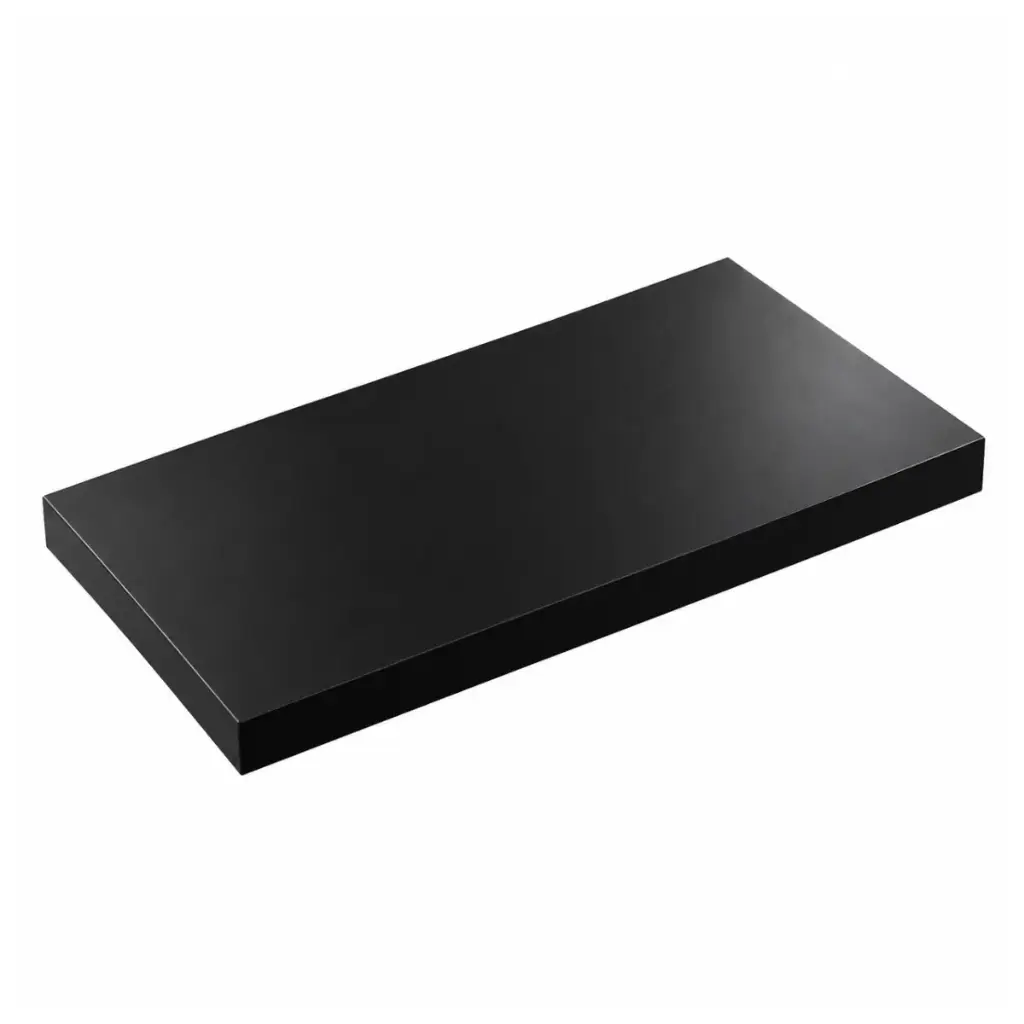 TOPE DE RESINA PARA MUEBLE EUROPA COLOR NEGRO MATE 80 X 46 X 2 CM  REF. TAMU-004 MARCA EUROPA
