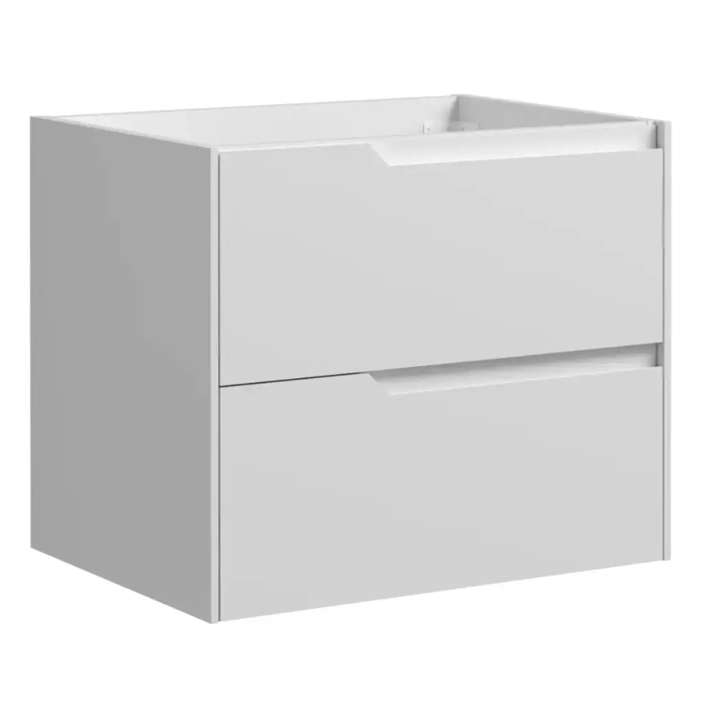 MUEBLE DE BAÑO  2 GAVETAS 59 X 45 X 50 CM ( SOLO CAJON )  COLOR BLANCO BRILLANTE REF. MUSO-001 MARCA EUROPA