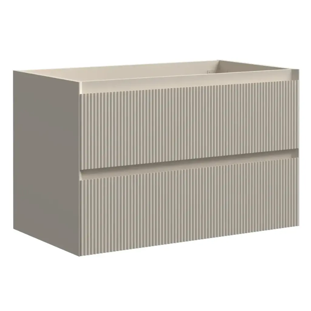 MUEBLE DE BAÑO 2 GAVETAS 79 X 45 X 50 CM ( SOLO CAJON ) COLOR GREIGE MATE  REF. MUSO-012 MARCA EUROPA