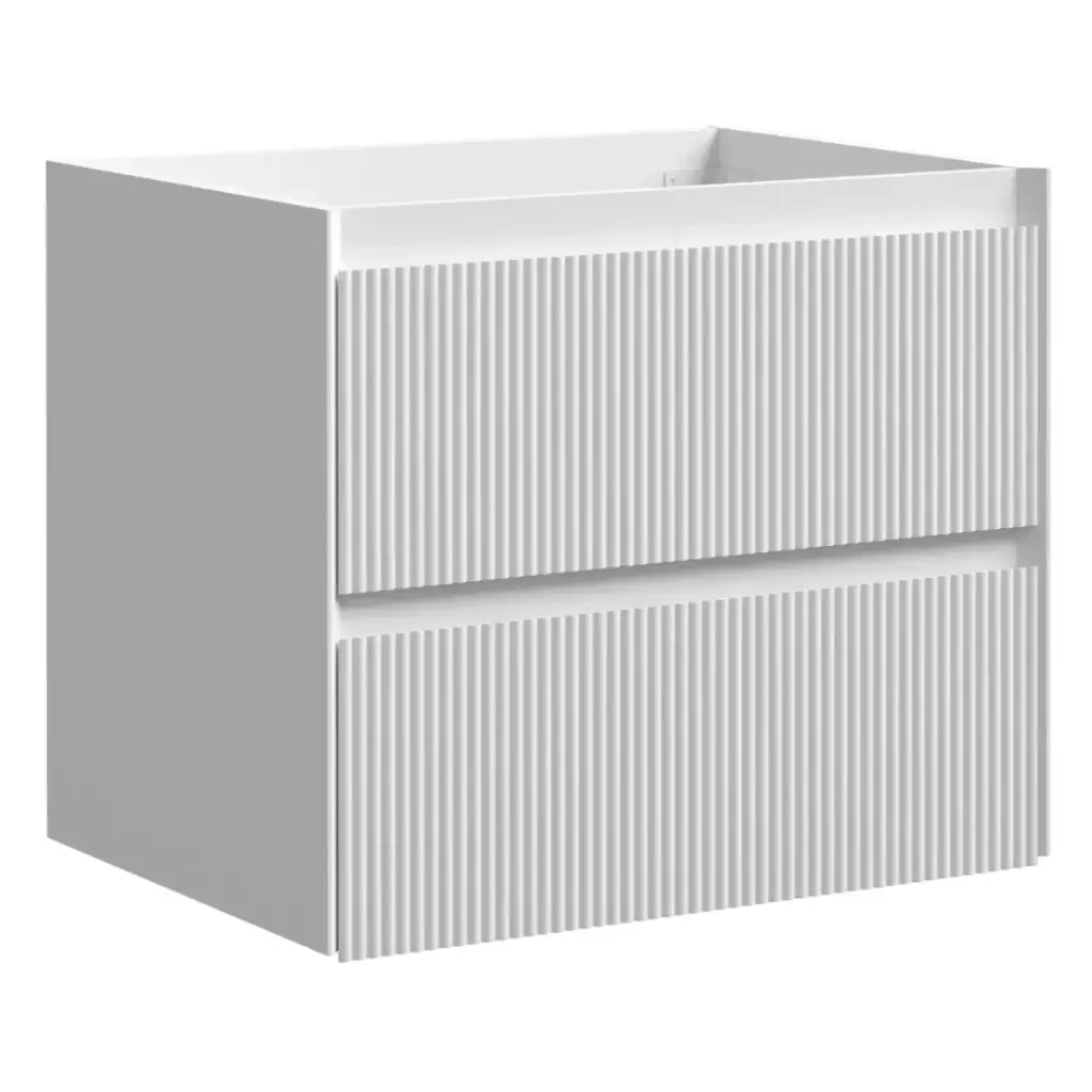 MUEBLE DE BAÑO  2 GAVETAS 59 X 45 X 50 CM ( SOLO CAJON ) COLOR BLANCO MATE REF. MUSO-013 MARCA EUROPA