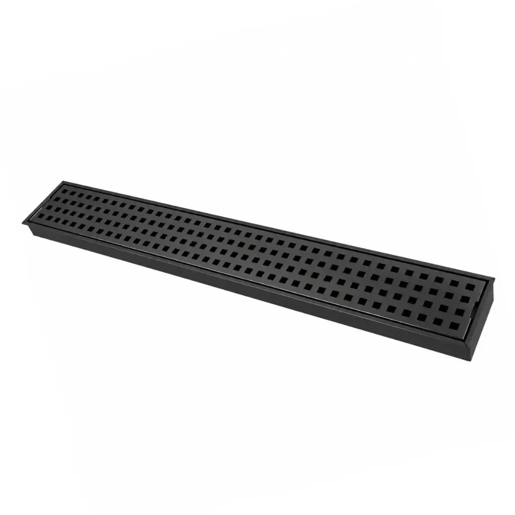 REJILLA RECTANGULAR / DESAGUE LINEAL 7 X 60 CM PERFORADA ACERO INOX COLOR BLANK REF. REJ-005 MARCA EUROPA