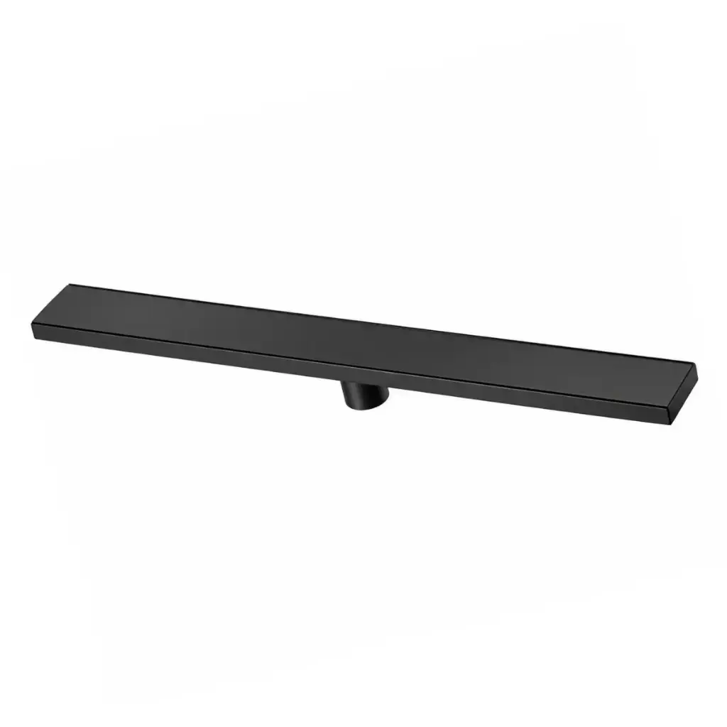 REJILLA RECTANGULAR / DESAGUE LINEAL OCULTA 7 X 60 CM COLOR BLACK REF. REJ-007 MARCA EUROPA