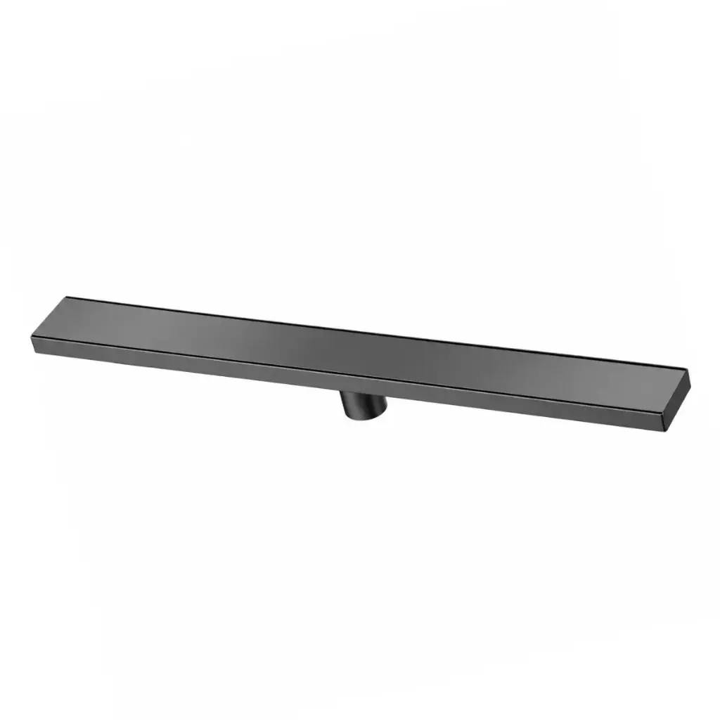 REJILLA RECTANGULAR / DESAGUE LINEAL OCULTA 7 X 60 CM COLOR GUN METAL REF. REJ-013 MARCA EUROPA