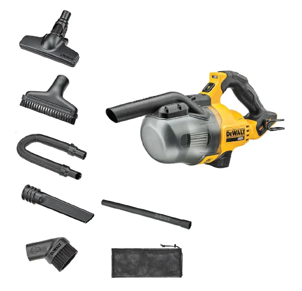 ASPIRADORA DE MANO INALAMBRICA 20V 0.7 LTS S/ BATERIA NI CARGADOR COD. DCV501HB REF. 02009007 MARCA DEWALT