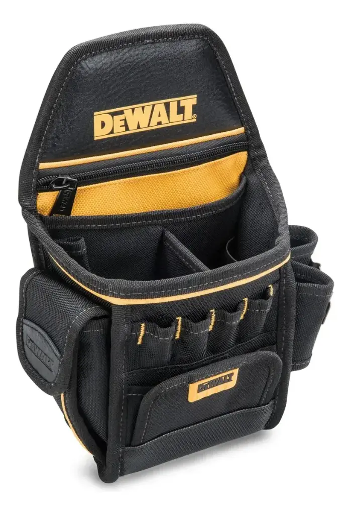BOLSO P/HERRAMIENTAS 16 BOLSILLOS 28 X 19.5 X 10 CM COLOR NEGRO COD. DWST83485-LA REF.  02019028 MARCA DEWALT