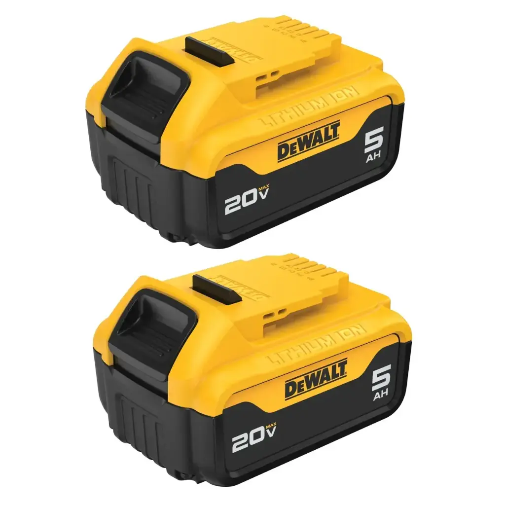 BATERIA LITIO 20 VOLTIOS 5AH ( CAJA 2 UND ) COD. DCB205-2 REF. 02009016 MARCA DEWALT