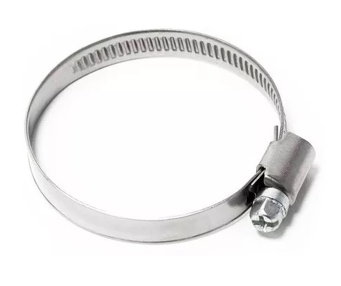 ABRAZADERA DE ACERO INOXIDABLE ASFA LIGERA (50MM A 70MM) C/TORNILLO UNIDAD REF. 50-70 MARCA MIKALOR