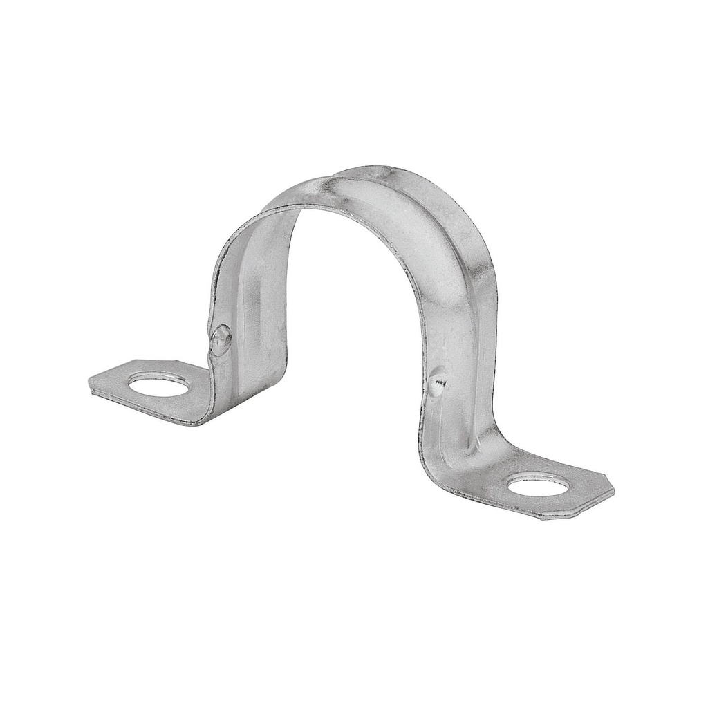 ABRAZADERA GALVANIZADA TIPO OMEGA PARA TUBERIA EMT DE 1/2" UNIDAD REF. 46923 MARCA VOLTECK