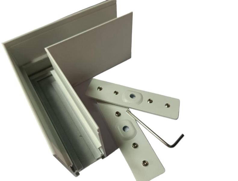 ACCESORIO / UNION / EN ANGULO PARA RIEL TRACK LIGHT 48 V BLANCO REF. LUM-944 MARCA LUMIND