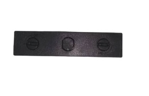 ACCESORIO / UNION /CONECTOR DE CONTINUIDAD P/ RIEL TRACK LIGHT 110V REF. LUX-GP-YG-SPC MARCA LUXOLAR