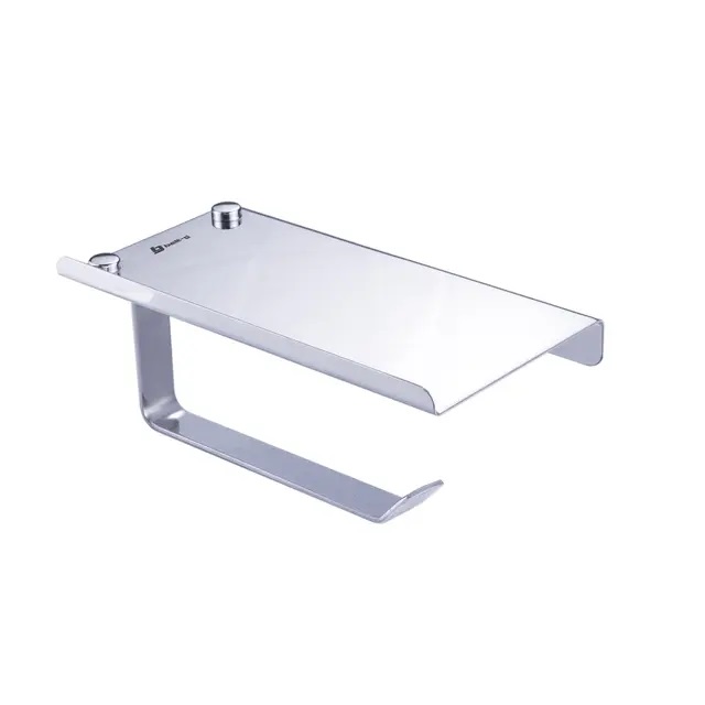 ACCESORIO PARA BAÑO PORTA ROLLO BASE CELULAR REF. GRI-0005 MARCA BELT-G