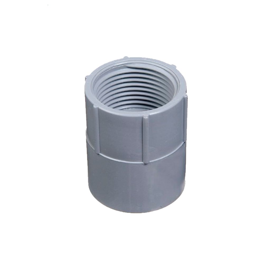 ADAPTADOR HEMBRA DE PVC AF SCH 40 1 1/2" REF. C01-008 MARCA IMPLASVENCA