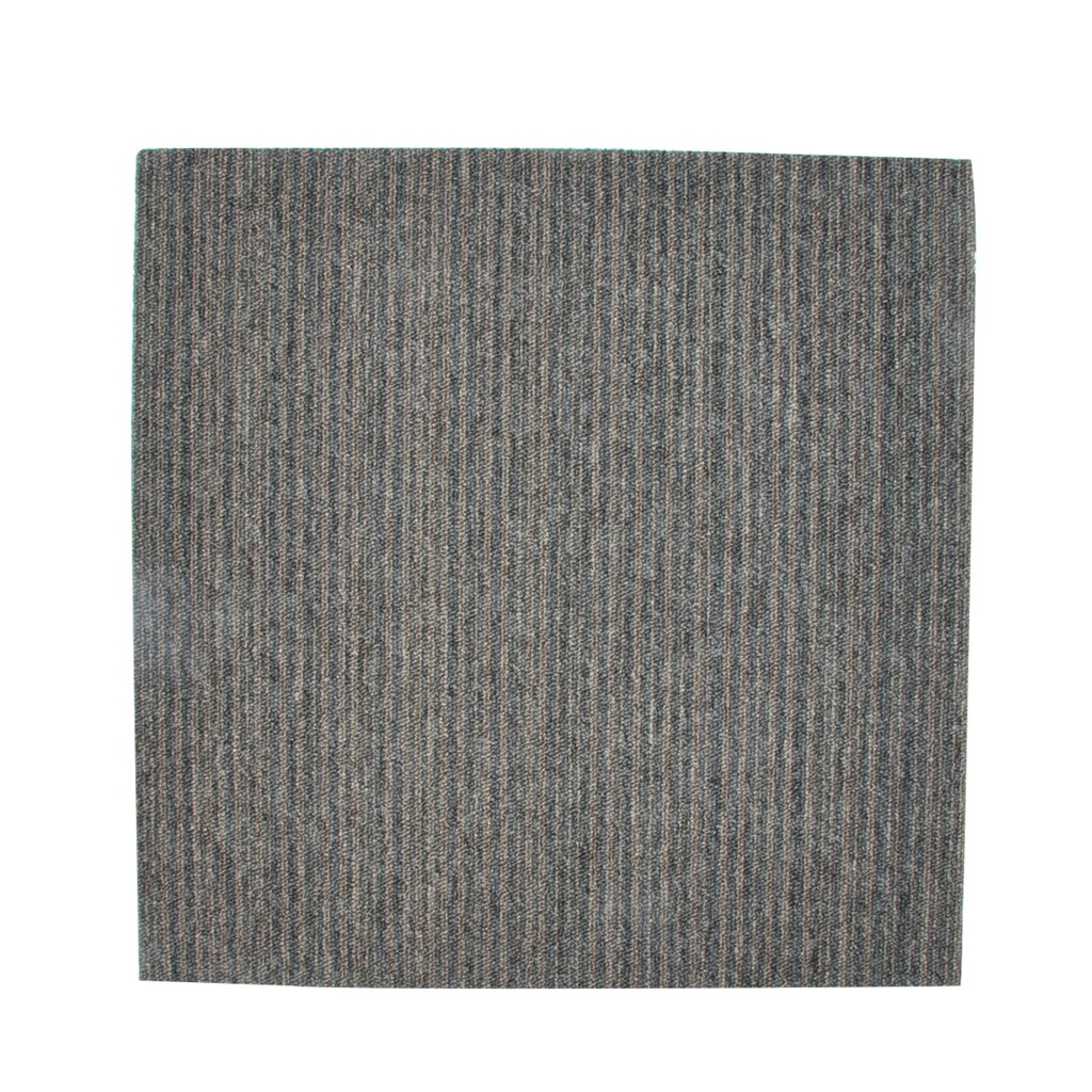 ALFOMBRA MOD. ESSENCE STRIPE ( 0.50 X 0.50 CM ) COLOR MARRON OSCURO REF. 9111 ( UNIDAD) MARCA DESSO