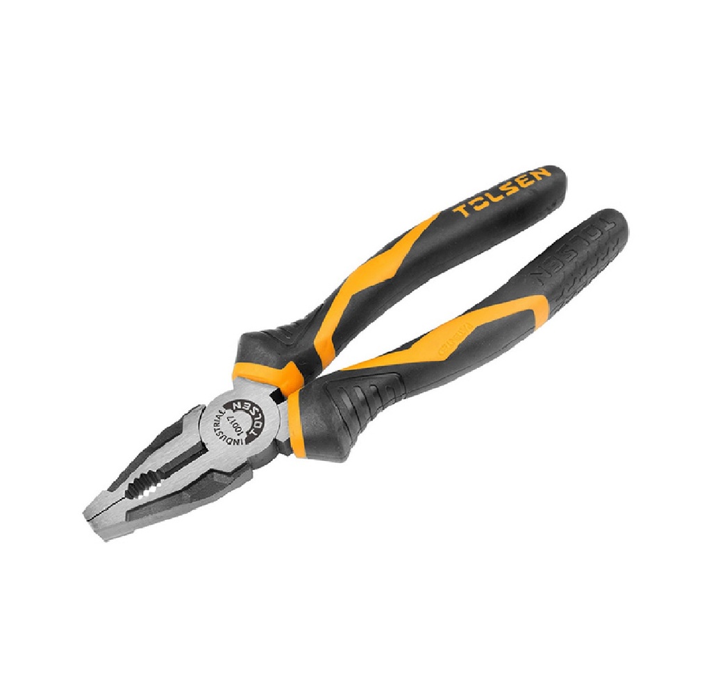 ALICATE RECTO COMBINADO 160MM 6" MANGO DE GOMA REF: 10015 MARCA TOLSEN