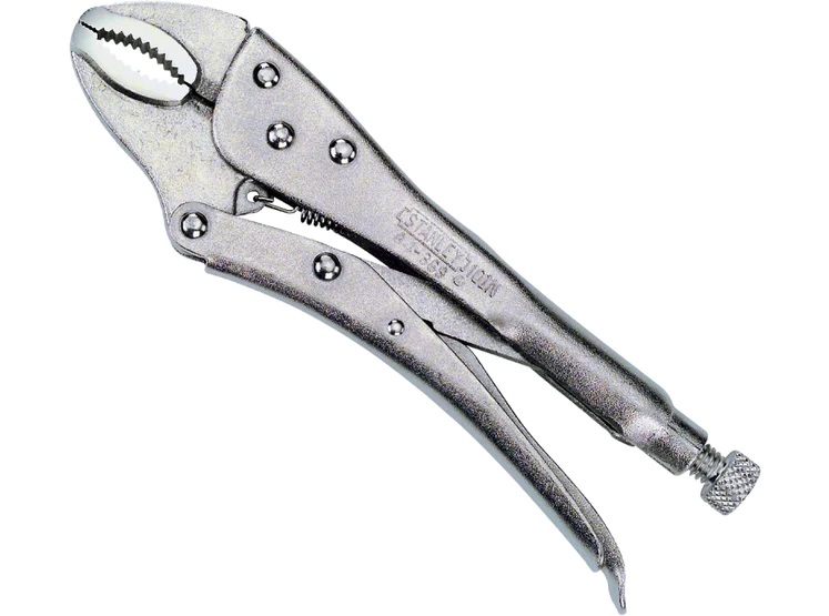 ALICATE DE PRESION MANDIBULA CURVA 10" REF. 84-369 / ALI-716 MARCA STANLEY