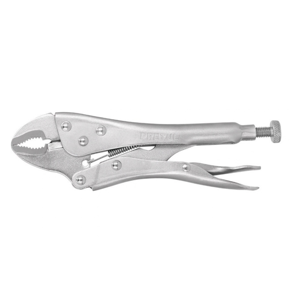 ALICATE DE PRESION 7" MORDAZA CURVA MOD.PP-7C REF.22701 MARCA PRETUL