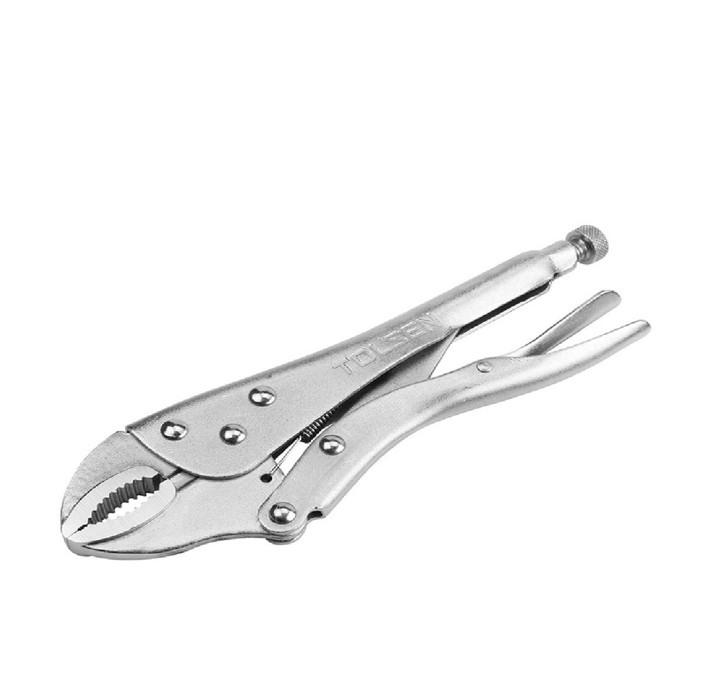 ALICATE DE PRESIÓN 250 MM X 50 MM ACERO NIQUELADO REF: 10051 MARCA TOLSEN