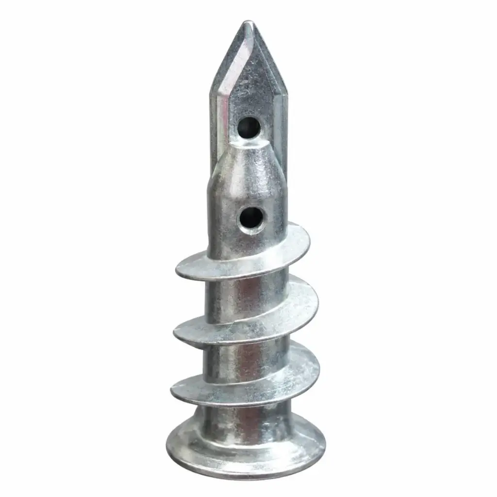 ANCLAJE/ RAMPLUG METALICO P/ FIBROCEMENTO DE 3/8" X1" ZINCADO AUTORROSCANTE CORTO COD.00395 BUILDEX