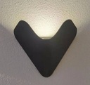 APLIQUE DE PARED VOOR 10W 3 TONOS 85-265V IP65 BLANCO REF. HY17103T MARCA ILUMINAK