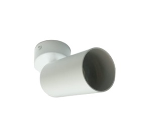 APLIQUE DE TECHO TIPO BALA SUPERFICIAL GU10 BLANCO DIRIGIBLE 55 X 100 MM REF. AI-TRG4-WH MARCA ARTIG LIGHT