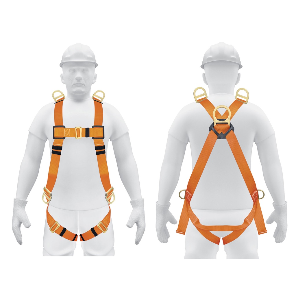 ARNES DE CUERPO COMPLETO 5 ANILLOS T/ D TENSION MAXIMA 2.300KG MOD.ARN-5438 REF.14434 MARCA TRUPER