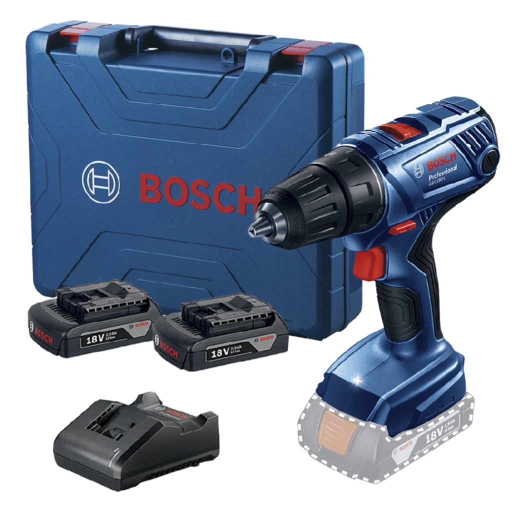 ATORNILLADOR INALAMBRICO 18 V 1,5 AH 1900 RPM REF. GSR-180-LI COD. 880015 / 865342 MARCA BOSCH