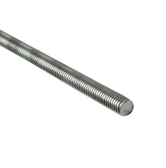BARRA ROSCADA 10 MM X 1 MTR (  10-1.50 ZINC 4.6 ) UNIDAD EMP. BRMA1MT10ZC / 223813 MARCA HJ