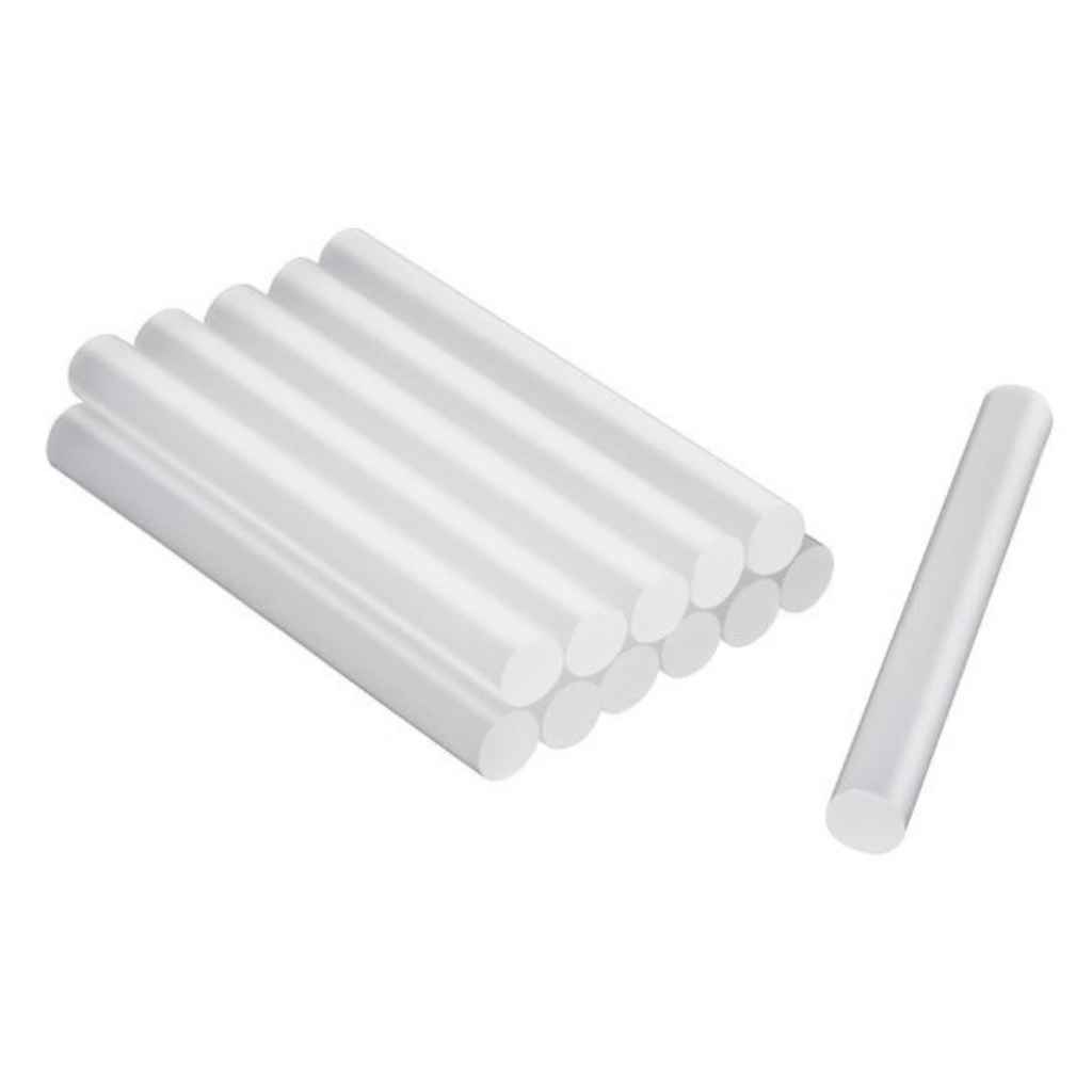 BARRA SILICON P/PISTOLA 1/2" X 4" BOLSA 12 PZAS MOD.RED-PIPE-1/2 REF.17538 MARCA TRUPER