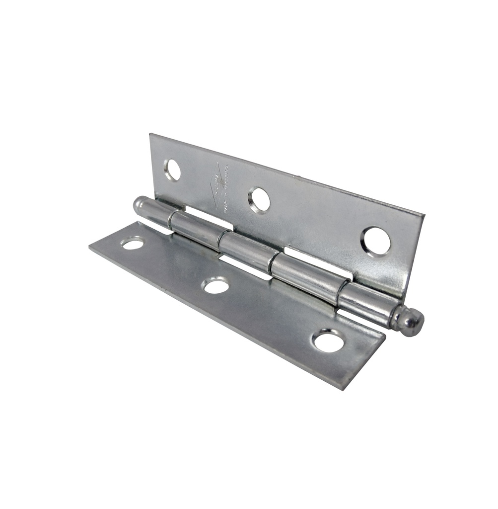 BISAGRA MUEBLE DE 3" ZINCADA CAL 20 CT / CAL 18 CT UNIDAD REF. T1307-077 / T1105-0079 MARCA INDUMA