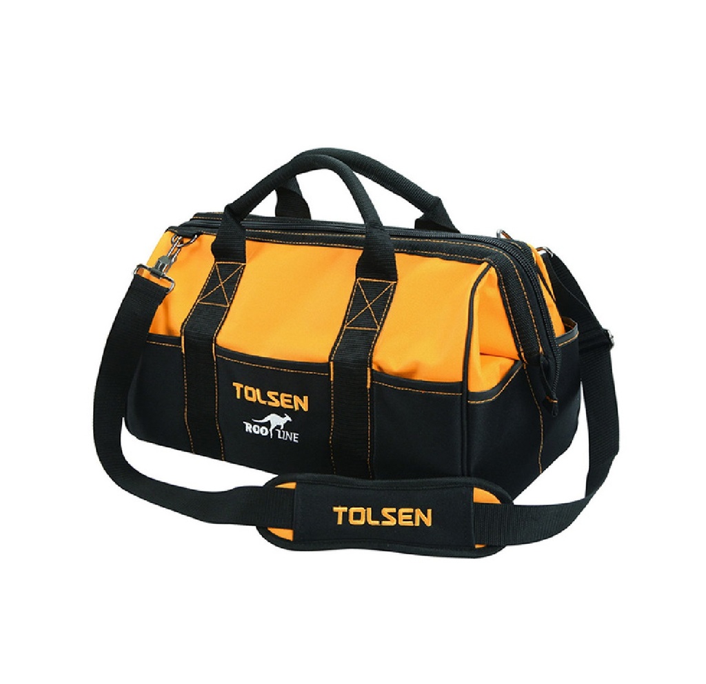 BOLSO PARA HERRAMIENTAS 17" MARCO RIGIDO CON DIVISIONES REF: 80101 MARCA TOLSEN