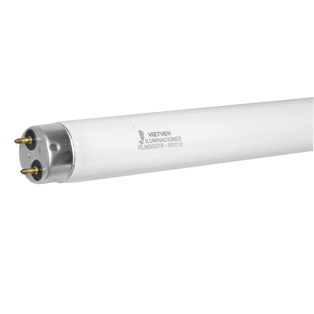 BOMBILLO / TUBO FLUORESCENTE T8 36 W LUZ BLANCA 120 CM MARCA VIETVEN